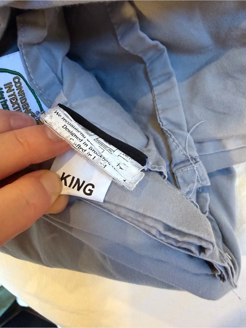 Brooklinen King Sheet Set + 2 Pillow Cases - EUC
